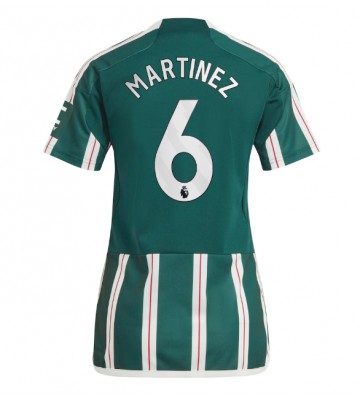 Manchester United Lisandro Martinez #6 Udebanetrøje Dame 2023-24 Kort ærmer